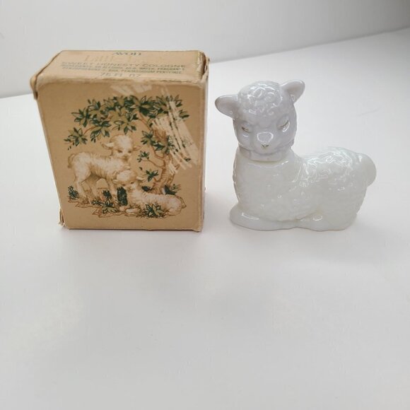Vintage Avon Little Lamb Sweet Honesty Perfume - Picture 1 of 4